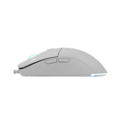 White Shark Bagdemagus W GM-5010W gamer egér (optikai, 6 gomb, 7200 DPI, RGB, fehér)
