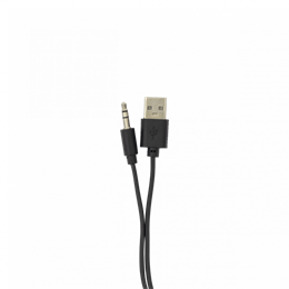 White Shark Beat RGB vezetékes hangszóró (2.0, 6 W, RGB, 3,5 mm jack, USB táp, fekete)
