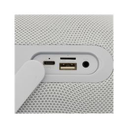 White Shark GBT-619W Idakka-W bluetooth hangszóró (v5.1, 2x5W, 2400 mAh akkumulátor, TWS, RGB, fehér)