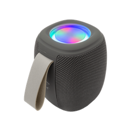 White Shark GBT-888G bluetooth hordozható hangszóró (v5.1, 1200mAh belső akku, 5W, TWS, szürke)