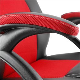 White Shark Kings Throne gamer szék (fekete, piros, eco-bőr)