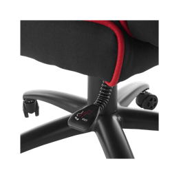 White Shark WS Le Mans Gaming szék (fekete/piros, textil, 120 kg)