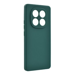 Xiaomi Redmi Note 15 Pro szilikon telefonvédő (matt) SÖTÉTZÖLD