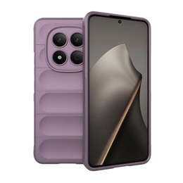 Xiaomi Redmi Note 15 Pro szilikon telefonvédő (ütésállóság, kameravédő, 3D) LILA