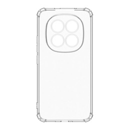 Xiaomi Redmi Note 15 Pro szilikon telefonvédő (ütésállóság, légpárnás sarok) ÁTLÁTSZÓ