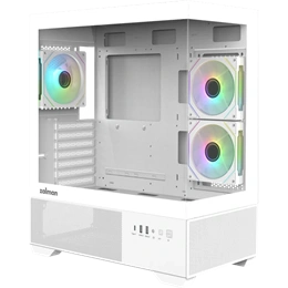 Zalman Chronix V2 (ATX, ablakos, fehér)