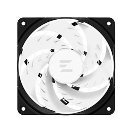 Zalman ZM-AF120R ARGB hűtő ventilátor (120 mm, PWM, 800-1500 RPM, hidrocsapágyas, 4 tűs csatlakozó, fekete)