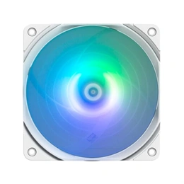 Zalman ZM-AF120R hűtő ventilátor (120 mm, ARGB, PWM, 800-1500 RPM, hidrocsapágy, fehér)