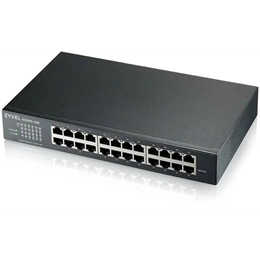 Zyxel GS1915-24E 24-port Gigabit Smart Managed Switch (fémházas, rackbe szerelhető)