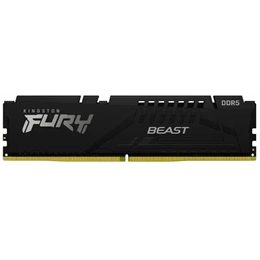 16 GB DDR5 6000 MHz RAM Kingston Fury Beast RGB EXPO (CL30, fehér)