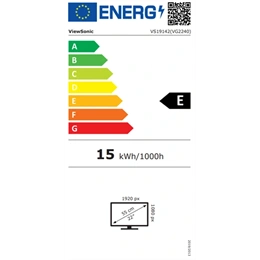 22" ViewSonic VG2240 FHD VA monitor (60Hz, fekete)