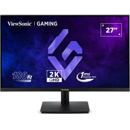 27" ViewSonic VX27G1-2K monitor (IPS, 2560x1440, QHD, 1ms, 180Hz, HDR10, DP+HDMI+audio, fekete)