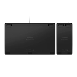 3Dconnexion Keyboard Pro teljes méretű vezetékes/vezeték nélküli irodai billentyűzet (leválasztható numerikus billentyűz