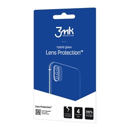 3MK Lens Protection kameravédő üveg 4db (flexibilis, ultravékony, 0,2 mm, 7h, átlátszó)