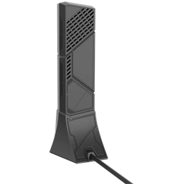ASUS ROG USB-BE92 (WiFi 7 802.11be, tri-band, 6500 Mbps, 2,4/5/6 GHz, USB 3.0, Type-A/Type-C, fekete)