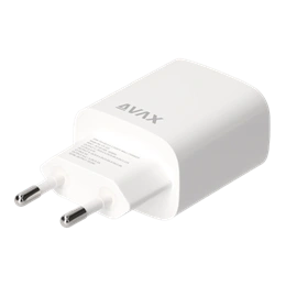 AVAX CH320 Speedy hálózati fali töltő USB + Type-C (20W, gyorstöltő, USB Type-A, USB Type-C, fehér)