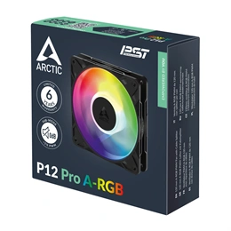 Arctic P12 Pro A-RGB PWM (120 mm, fekete)