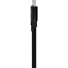 Avax Pulsey USB-C adatkábel (USB-C - USB-C, 60W, fonott, töltésvédelem, 1 m, szürke)