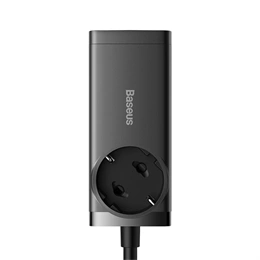 Baseus GaN3 Pro asztali töltőállomás (65 W, 1×CEE 7/3, 2×USB Type-A, 2×USB Type-C, 100 W USB Type-C kábel 1 m)