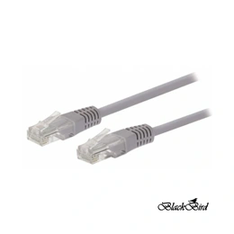 Blackbird UTP CAT5E patch kábel (UTP/UTP, 1 m, szürke)