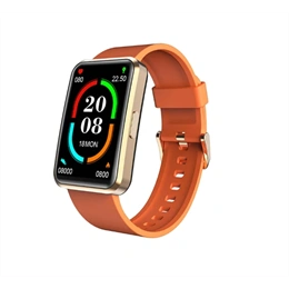 Blackview R5 okosóra (1,57", 200x320, 24 sportmód, 24 órás pulzusmérés, IP68, 260 mAh, narancssárga)