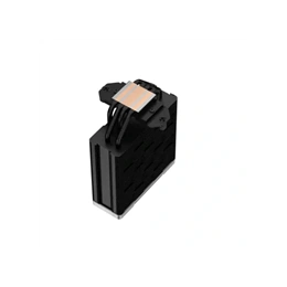 DeepCool AK400 Zero Dark Plus CPU hűtő (120 mm ventilátor, PWM, max 1650 rpm, 28 dBA, FDB csapágy, fekete)