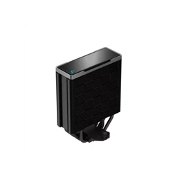 DeepCool AK400 Zero Dark Plus CPU hűtő (120 mm ventilátor, PWM, max 1650 rpm, 28 dBA, FDB csapágy, fekete)