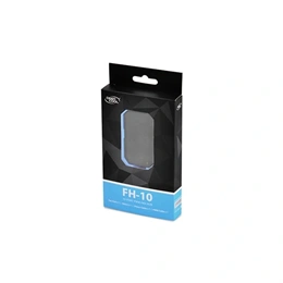 DeepCool ventilátor hub FH-10 (belső, 10 portos, PWM, 4-tűs csatlakozó ×10, SATA táp, 80×46×15 mm, fekete)