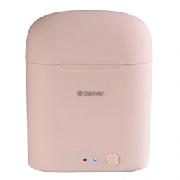 Denver TWE-46 Rose bluetooth fülhallgató sztereó (v5.0, TWS, beépített mikrofon, IPX4 vízálló, töltőtok 400mAh)