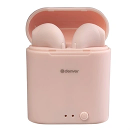 Denver TWE-46 Rose bluetooth fülhallgató sztereó (v5.0, TWS, beépített mikrofon, IPX4 vízálló, töltőtok 400mAh)