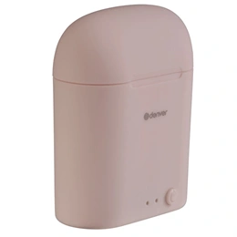 Denver TWE-46 Rose bluetooth fülhallgató sztereó (v5.0, TWS, beépített mikrofon, IPX4 vízálló, töltőtok 400mAh)