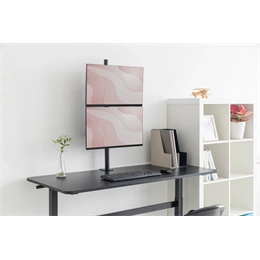 Digitus Universal Dual Monitor Stand 17-32" Black