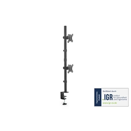 Digitus Universal Dual Monitor Stand 17-32" Black