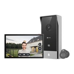 EZVIZ HP5 videó kaputelefon (7", 1080p, kétirányú beszéd, beépített mikrofon, beépített csengő, 2-vezetékes, kültéri, m