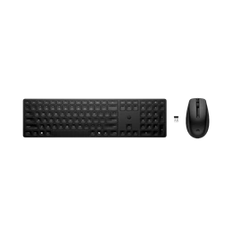 HP 650 vezeték nélküli billentyűzet és egér (HU, vezeték nélküli 2,4 GHz, USB-A vevő, multimédiás, fekete)