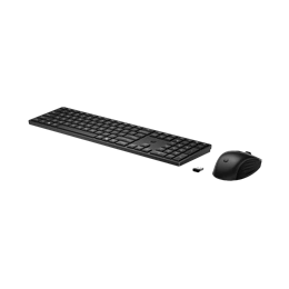 HP 650 vezeték nélküli billentyűzet és egér (HU, vezeték nélküli 2,4 GHz, USB-A vevő, multimédiás, fekete)