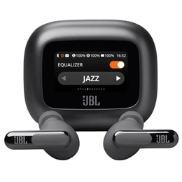 JBL Live Beam 3 mikrofonos fülhallgató (bluetooth, sztereó, fekete)