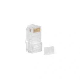 Lanberg CAT6 UTP RJ45 csatlakozó (20 darab, átlátszó)