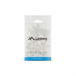 Lanberg CAT6 UTP RJ45 csatlakozó (20 darab, átlátszó)