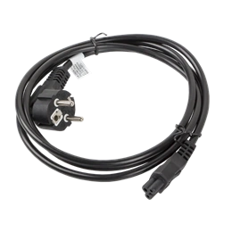 Lanberg CEE 7/7 (Mickey) > IEC 320 C5 tápkábel (1,8 m, VDE, fekete)