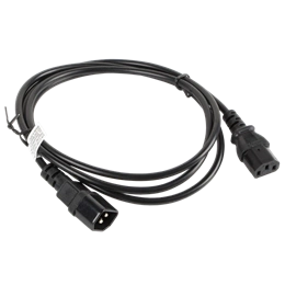 Lanberg IEC 320 C13-C14 tápkábel 1,8 m (fekete)