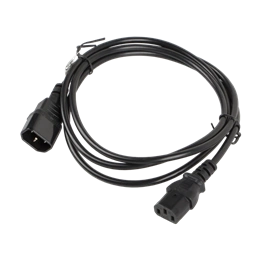 Lanberg IEC 320 C13-C14 tápkábel 1,8 m (fekete)
