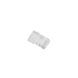 Lanberg RJ45 csatlakozó (CAT5e UTP, 8P8C, műanyag, átlátszó, 20 db/cs)