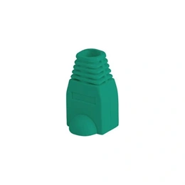 Lanberg RJ45 törésgátló csatlakozókhoz (PVC, 100 darab, zöld)