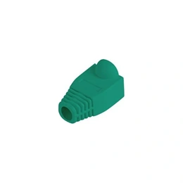 Lanberg RJ45 törésgátló csatlakozókhoz (PVC, 100 darab, zöld)