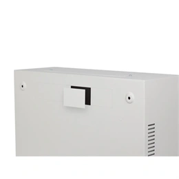 Lanberg Rack szekrény (19", fali, 4U+3U, 540x200 mm, alacsony profil, összeszerelt, szürke)
