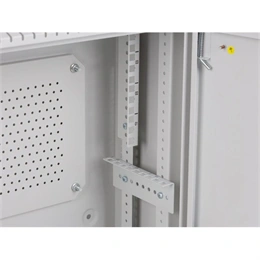 Lanberg Rack szekrény (19", fali, 4U+3U, 540x200 mm, alacsony profil, összeszerelt, szürke)