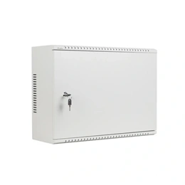 Lanberg Rack szekrény (19", fali, 4U+3U, 540x200 mm, alacsony profil, összeszerelt, szürke)