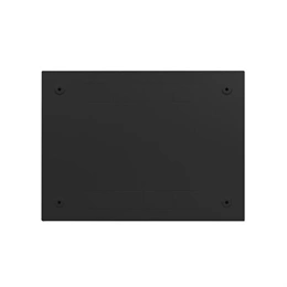Lanberg rackszekrény (19", fali, 4U+3U, 540x200 mm, munkamélység 143 mm, alacsony profil, összeszerelt, fekete)