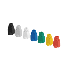Lanberg törésgátló (RJ45, PVC, fekete, 100 db)